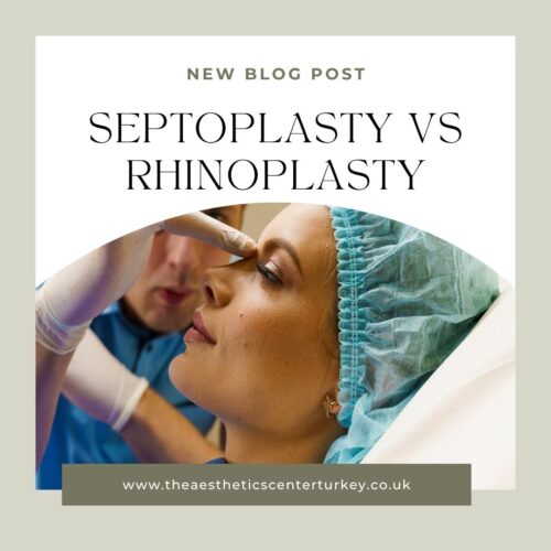 Septoplasty vs Rhinoplasty